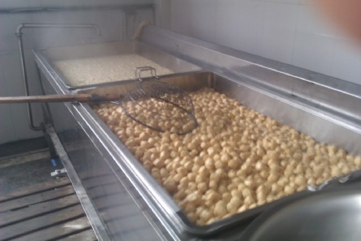 雙邊油水分離油炸機