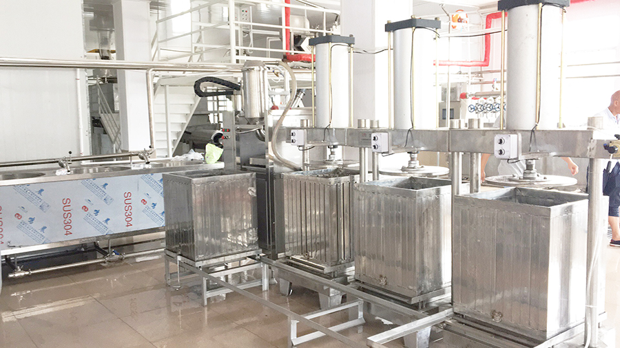 中、小型豆腐干生產(chǎn)線(xiàn)